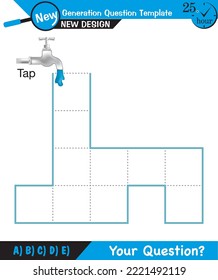 Physics, pressure and lifting force, pressure of stagnant waters, archimedes principle, pressure of liquids, containers filled with water, next generation question template, exam question, eps 