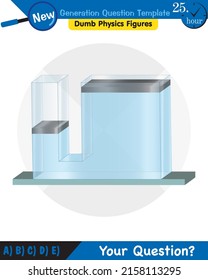 Physik, Druck von Flüssigkeiten, lebhafte Flüssigkeiten, Fragevorlage der nächsten Generation, blöde Physik-Zahlen, EPS