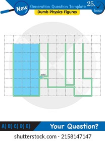 Physik, Druck von Flüssigkeiten, lebhafte Flüssigkeiten, Fragevorlage der nächsten Generation, blöde Physik-Zahlen, EPS