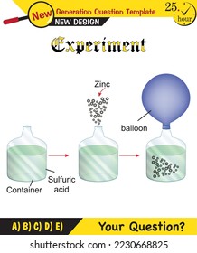 Physics - Pressure in liquids and gases,  Pascal's law, next generation question template, balloon experiments