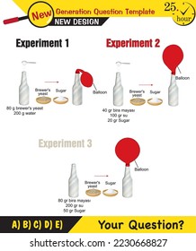 Physics - Pressure in liquids and gases,  Pascal's law, next generation question template, balloon experiments