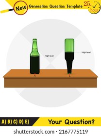 Physics, Pressure In Liquids And Gases, Physical Experience Confirming That Liquids, Gases Transmit Pressure In All Directions Equally - Pascal's Law, Next Generation Question Template, Exam Question,