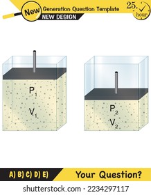 Physics, pressure in liquids and gases, Physical experience confirming that liquids, gases transmit pressure in all directions equally, Pascal's law, next generation question template, exam question 