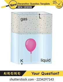 Physics, pressure in liquids and gases, Physical experience confirming that liquids, gases transmit pressure in all directions equally, Pascal's law, next generation question template, exam question 