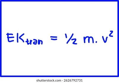 physics of rotational dynamics, physics formula of translational kinetic energy