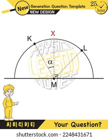 Physics, shadow experiments, optics, shadow formation with light sources from different angles, for teachers, editable, next generation question template, eps