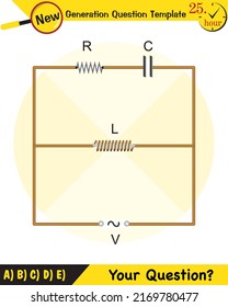 Physics, simple electric motor, alternating current and transformers, next generation question template, exam question, eps