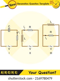 Physics, simple electric motor, alternating current and transformers, next generation question template, exam question, eps