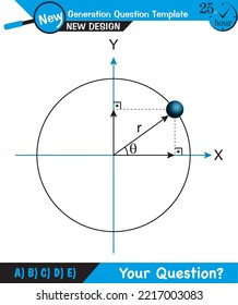 Physics - simple harmonic motion, next generation question template, exam question, eps 