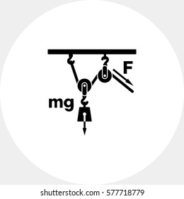 Physics simple icon