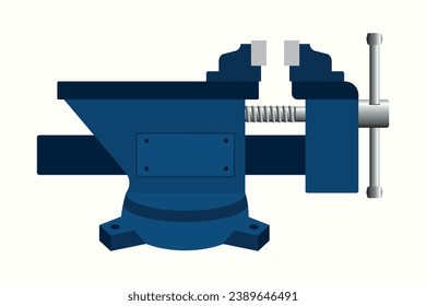 Physics simple machines. Vise, pliers, pincers, anvil, clamping, work tools. Industry and industry. Mathematics, geometry, science. Experiment and machines.