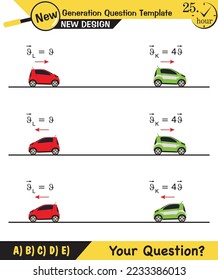 Physics, the subject of relative and compound motion, new generation question template, your question, eps