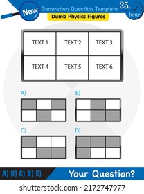 Physics, text template, next generation question template, dumb physics figures, eps