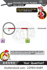 Physics, torque, Next generation problems, for teachers, boy, girl, two sisters speech bubble, template, experiment