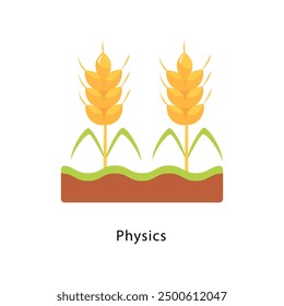 Physics Vector Flat Icon Design illustration Symbol on White background EPS 10 File 
