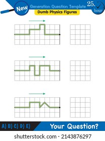 Physics, Wave mechanics, Diffraction, Wave train, next generation question template, dumb physics figures, exam question, eps