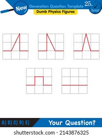 Physics, Wave mechanics, Diffraction, Wave train, next generation question template, dumb physics figures, exam question, eps