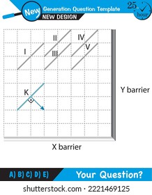 Physics, Wave mechanics, Diffraction, Wave train, next generation question template, dumb physics figures, exam question, eps 