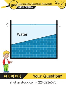 Physics, Wave mechanics, Diffraction, Wave train, next generation question template, waves, exam question, eps