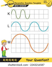 Physics, Wave mechanics, Diffraction, Wave train, next generation question template, waves, exam question, eps