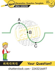Physics, Wave mechanics, Diffraction, Wave train, next generation question template, waves, exam question, eps