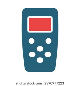 Physio Electric Machine Vector Glyph Two Color Icon For Personal And Commercial Use.
