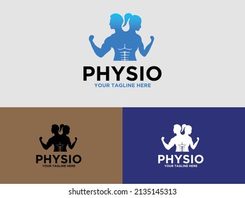 Physio Gym Logo Design - Fitness Logo Design