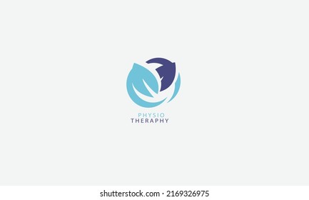 Physio Therapy Vector Logo Design