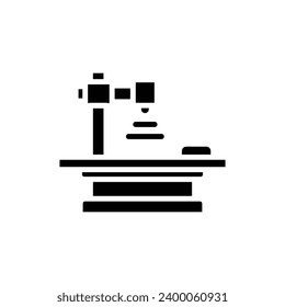 Physiotherapy Laser Filled Icon Vector Illustration