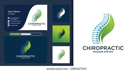 Diseño del logotipo de fisioterapia plantillas de diseño creativo Vector Premium