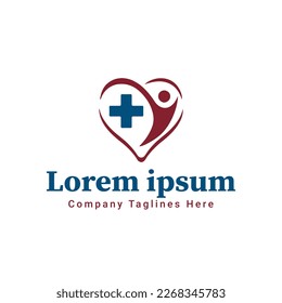physiotherapy logo for rehab center in vector