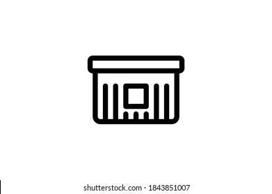 Physiotherapy Outline Icon - Bathtub 