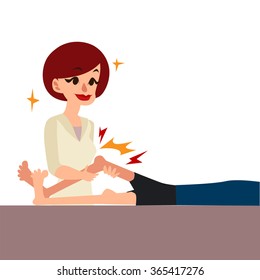 Physiotherapy Vector Illustration