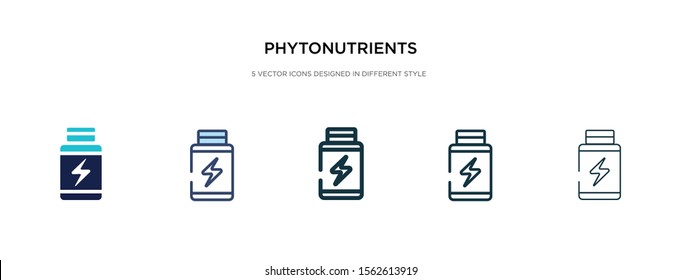phytonutrients icon in different style vector illustration. two colored and black phytonutrients vector icons designed in filled, outline, line and stroke style can be used for web, mobile, ui