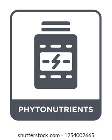 phytonutrients icon vector on white background, phytonutrients trendy filled icons from Gym and fitness collection, phytonutrients simple element illustration