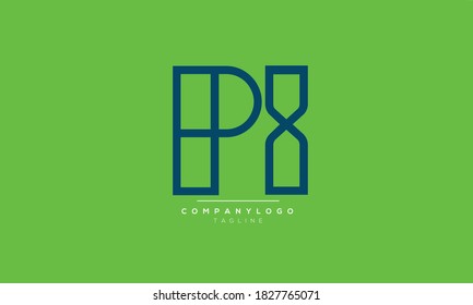 PI abstract initials monogram letter text alphabet logo design