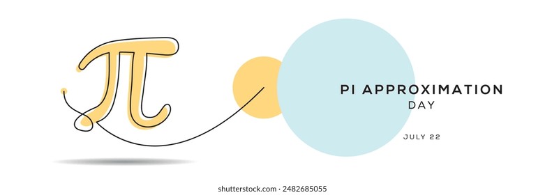 Pi Approximation Day, held on 22 July.