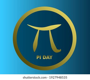 pi day, beautiful greeting card background or template banner with music theme. vector design illustration