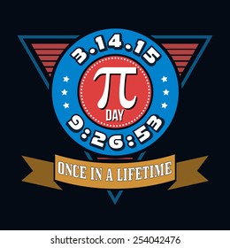 Pi Day Humor T-shirt Typography Graphics, Vector Illustration