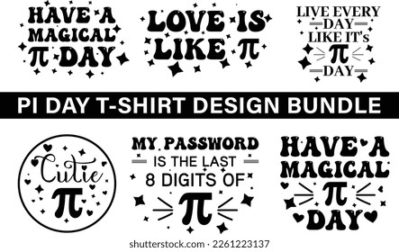 Paquete SVG especial de PI Day
