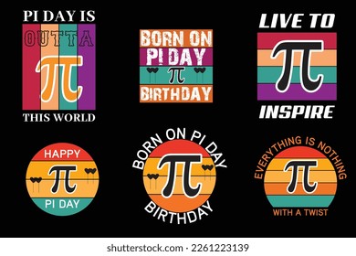 Paquete SVG especial de PI Day