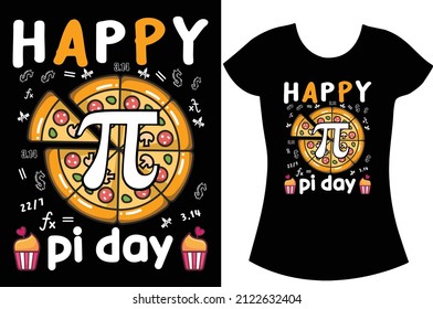 Pi Day svg and craft t shirt design. Happy pi day celebrate t shirt design. funnt t shirt and gift t shirt. 