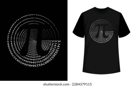 Pi day svg t shirt design. gift t shirt for teacher, Special typography t-shirt design template design with pi, math, vector For t-shirt print and other uses