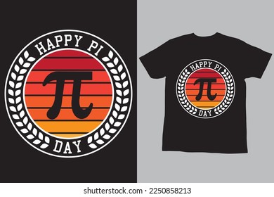 Pi day t shirt design 