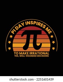 pi day t shirt design, t shirt design