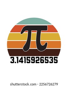 Pi day t shirt design, T shirt design