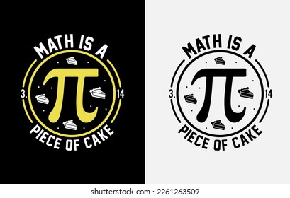 Pi Day T Shirt Design, Best Pi Day Shirt, Pi-Day Vector Graphics, Mathe-t-Shirt Design