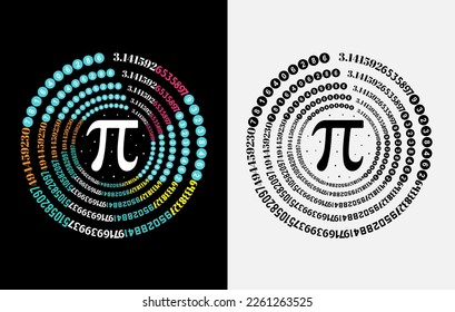 Pi Day T Shirt Design, Best Pi Day Shirt, Pi-Day Vector Graphics, Mathe-t-Shirt Design