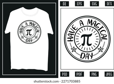 Pi day T Shirt Design