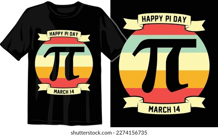 Pi day t shirt design vector graphics. Pi day t shirt design. Pi day vector